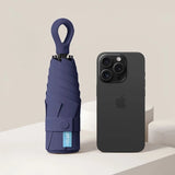 Clip Handle Portable UV Umbrella | Compact Sun Protection_customised corporate gifts singapore