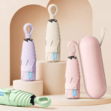 Clip Handle Portable UV Umbrella | Compact Sun Protection_customised corporate gifts singapore