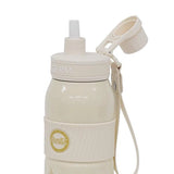 Double-wall insulation for maintaining hot or cold beverage temperatures during activity.