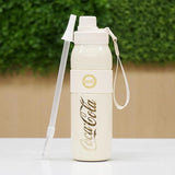 Double-wall insulation for maintaining hot or cold beverage temperatures during activity.