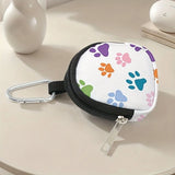 Compact Coin & Earbud Pouch with Carabiner Clip_ Corporate Gifts Singapore