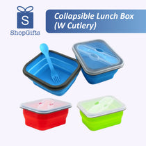 Collapsible Lunch Box (W Cutlery)