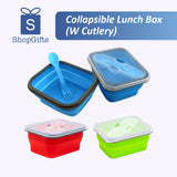 Collapsible Lunch Box (W Cutlery)