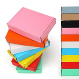 ColouredKraftPostalBox_cupboard gift box _corporate gift singapore