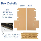 ColouredKraftPostalBox_cupboard gift box _corporate gift singapore