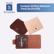 Compact 10-Piece Manicure Travel Set (YS-670)