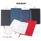 Premium Executive Corporate Onboarding Gift Set featuring black notebook, glass mug, and red stationery in a gift box_Premium Corporate Gifts