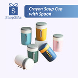 Crayon Soup Cup with Spoon