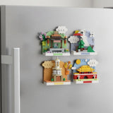 Custom Landmark Building Block Fridge Magnets - Compatible Lego_Premium corporate gifts