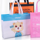 Custom Laminated Full Color Non-woven Tote Bags - Bulk order_corporate gifts singapore