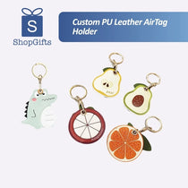 Custom PU Leather AirTag Holder