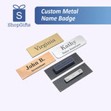 Custom Metal Name Badge