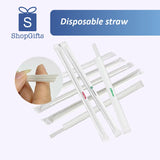 Disposable straw