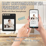 E-Ink DIY Photo Keychain | Smart Anti-Lost Tag & Personalizer_Corporate Gifts Singapore