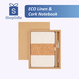 ECO Linen & Cork Notebook