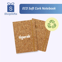 Material Focus:
Eco notebook with a soft cork cover, offering a natural, sustainable alternative for everyday writing.