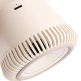 Stylish speaker diffuser with mineral finish on wooden table