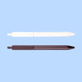 two color options of Eco Coffee Grounds Pen