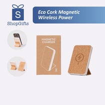Eco Cork Magnetic Wireless Power Bank
