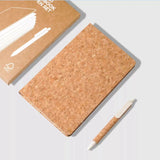 unwrapped Eco Cork Notebook Set (include a pen)