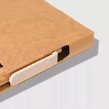 detail of Eco Cork Notebook Set