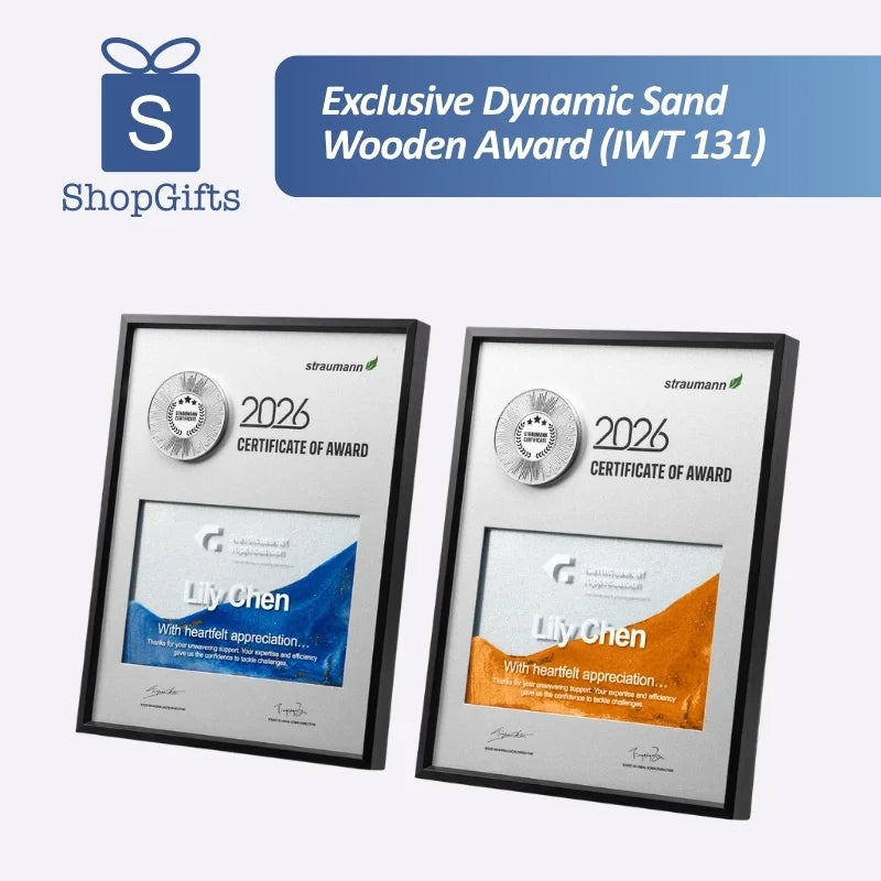 Exclusive Dynamic Sand Wooden Award (IWT 131)