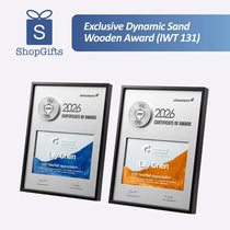 Exclusive Dynamic Sand Wooden Award (IWT 131)