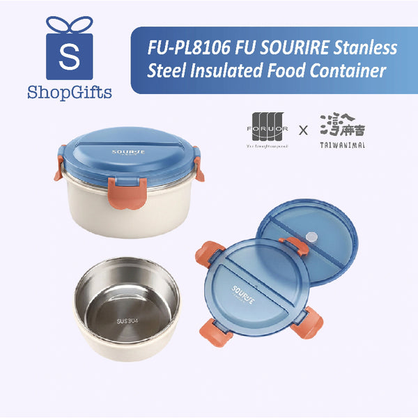 CorporateGifts_FU SOURIRE Stainless Steel Insulated Food Container_ShopGifts-01
