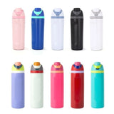 950ml Flex Sip Insulated Flask with flip-top straw and silicone handle for all-day hydration_customised corporate gift singapore