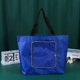 Foldable Reusable Zip-and-Go Tote Bag