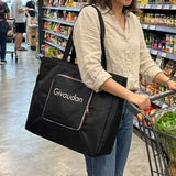 Foldable Reusable Zip-and-Go Tote Bag