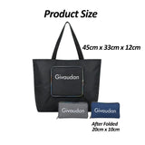 Foldable Reusable Zip-and-Go Tote Bag
