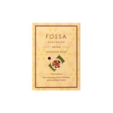 Fossa Chocolate packaging with a Singapore Rojak flavor description on a white background