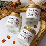 Frosted Glass Aromatherapy Candle