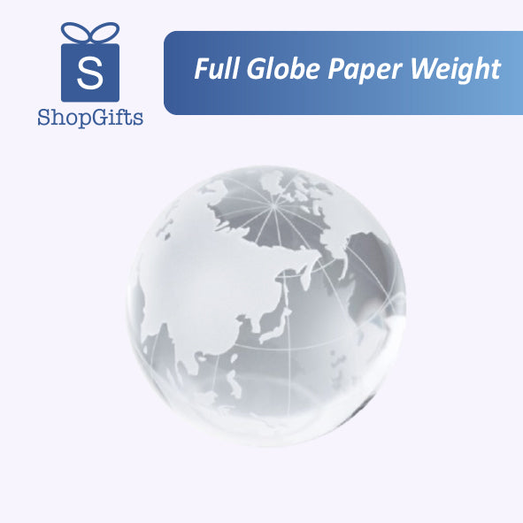 Full Globe Paper Weight