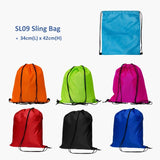 Premium Corporate Fitness Fun Run Kit featuring a black drawstring bag, blue towel, red bottle, and white portable fan_Customised Gift Pack Singapore