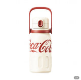 Coca-Cola Co-Branded Rhythmic Insulating Cup- Beige