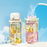 Features a convenient sport cap for easy sipping on the move