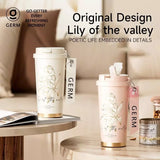 GERM Flower Collection Lily of the valley Shining Vacuum Tumbler