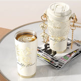 Double-wall insulation with a secure lid, ideal for hot or cold beverages.