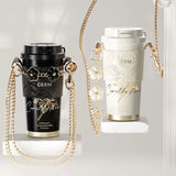 Double-wall insulation with a secure lid, ideal for hot or cold beverages.