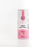 Gryphon Tea Co. Hanami White Peach tea can on a white background