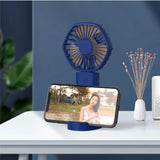 Hexagon USB Fan + Phone Stand