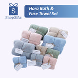 Hora Bath & Face Towel Set