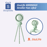 JisuLife 4000MAH Stroller Fan Life2