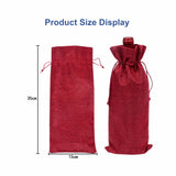 Linen Wine Carrier Bag