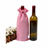 Linen Wine Carrier Bag