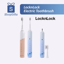 LocknLock electric toothbrush set with packaging on a white background