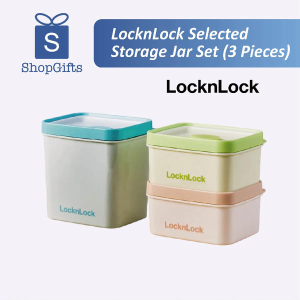 LocknLock storage jar set 