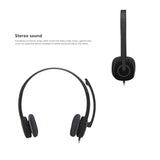 Upgrade virtual meetings with the Logitech H151 Stereo Headset. A noise-canceling, plug-and-play corporate gift perfect for hybrid onboarding._customised corporate gifts singapore